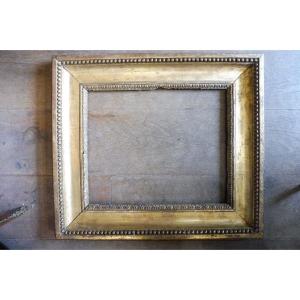 Louis XVI Rectangular Gilded Wood Frame