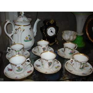 Part Of A 19th Century Porcelain Coffee Service 