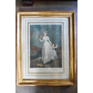 Color Engraving After M. Gérard, Early 19th Century