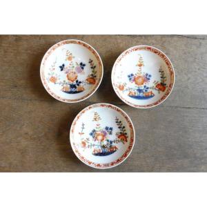 Set Of Three 18th Century Meissen Porcelain Saucers 
