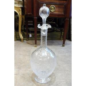Baccarat Crystal Carafe 19th