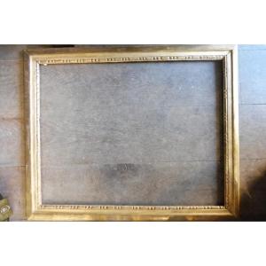 Louis XVI Rectangular Gilded Wood Frame