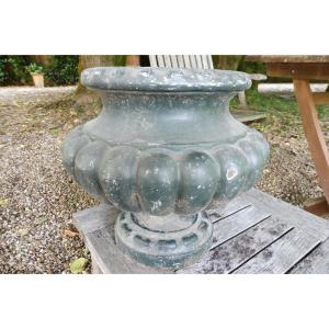 19th Century Cast Iron Garden Vase