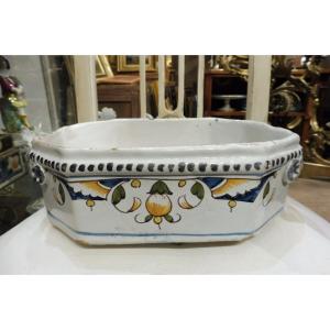 18th Century Nevers Earthenware Planter