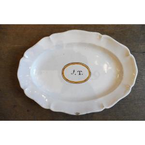 18th Century Earthenware Dish From The South