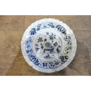 18th Century Delft Earthenware Dish 
