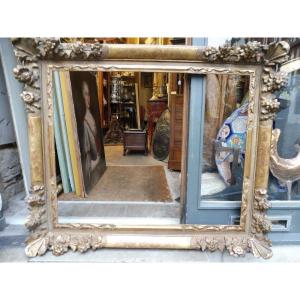 Louis XIV Rectangular Gilded Oak Frame