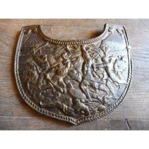 Cast Iron Gorget In The 19th Century Renaissance Style