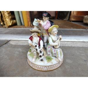 Höchst Porcelain Group, 19th