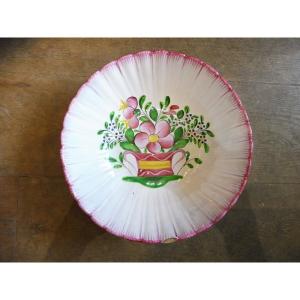 19th Century Eastern Earthenware Salad Bowl  