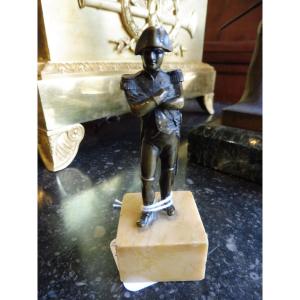 Bronze Statuette Representing Napoleon 19th