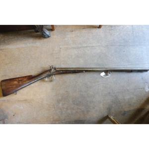 19th Century Double-barreled Shotgun  
