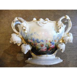 Second Empire Paris Porcelain Vase 