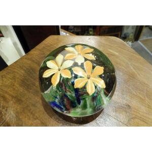 20th Century Sulfur Paperweight Ball