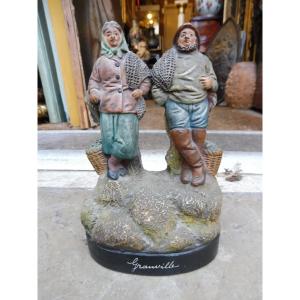 Terracotta Souvenir From Granville, 1900