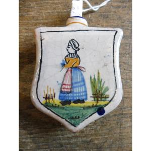 Quimper Earthenware Changing Table, 19th Century