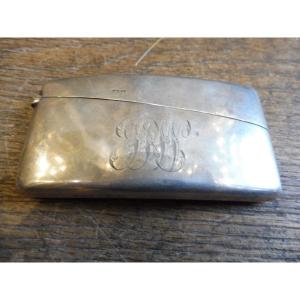 19th Century English Silver Card Cases