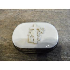 Ivory Purse, Dieppe, 19th Century