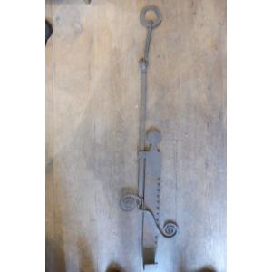 18th Century Wrought Iron Rack 
