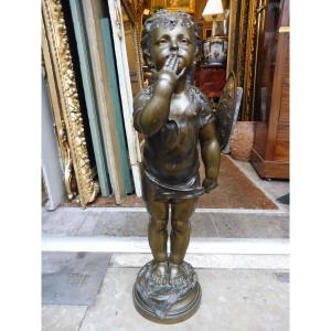 Bronze Sculpture Signed Lecorney "stupidity"