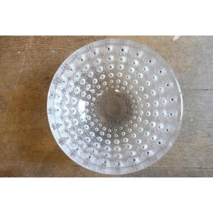 Glass Bowl Signed Lalique France , Nemours Model