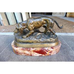 Bronze Sculpture Signed Dubucand 19 Century