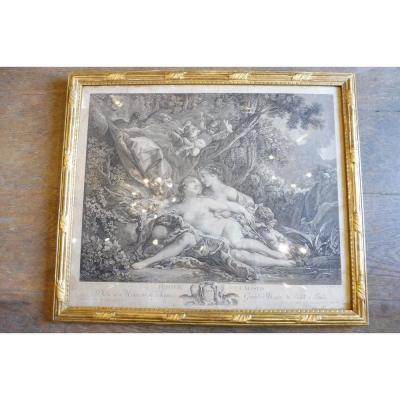 Engraving After Boucher 18 Century