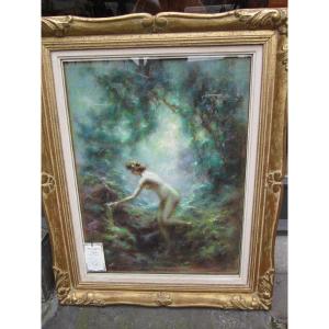 Pastel Signed Stelly-desmoulins 