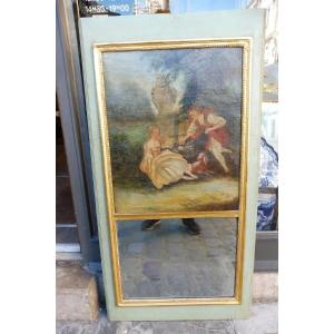 Trumeau  With A Painting  , 18 Century  