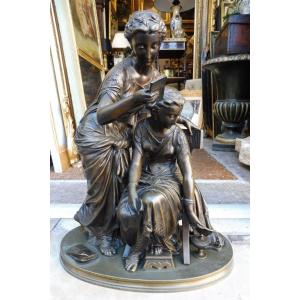Important  Sculpture In Bronze Signed Grégoire 