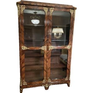 Louis XIV Rosewood Bookcase 