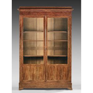 Large Mahogany Bookcase 