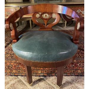 Empire Period Swivel Office Chair 