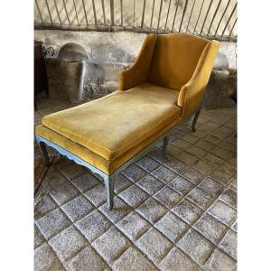Méridienne Chaise Longue Louis XV