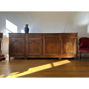 Natural Wood Sideboard