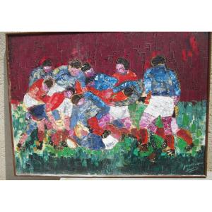 Rugby “the Melee” Gauderique Badie Hst