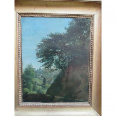 Victor Vignon (1847-1909) Mountain Landscape