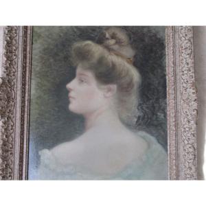 Portrait Of Young Woman Hst