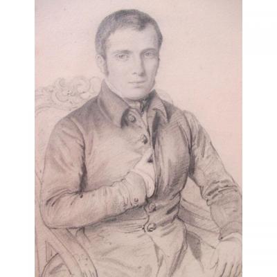 Bonaparte (?) Drawing For Massard John, Mary, Robert, Leopold (1812- 1889)