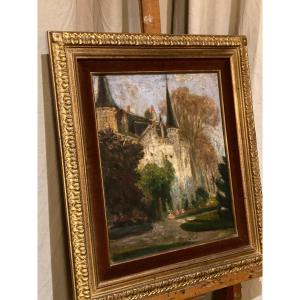Painting “beautiful Residence”
