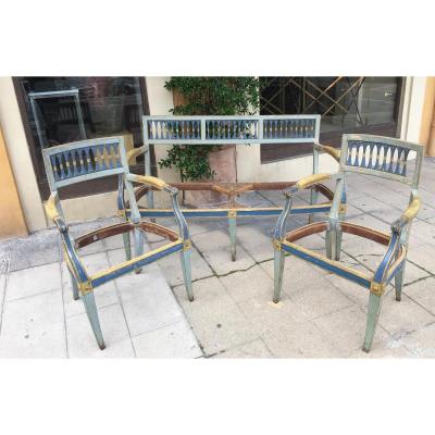 Painted Directoire Salon