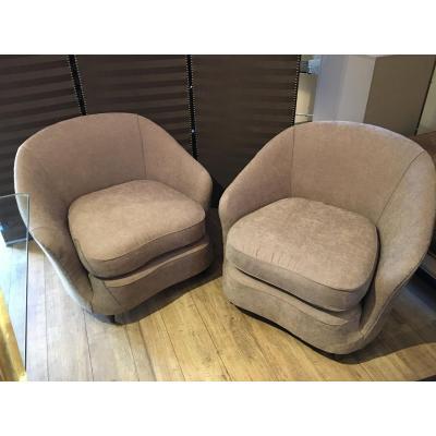 Pair Armchairs 1950