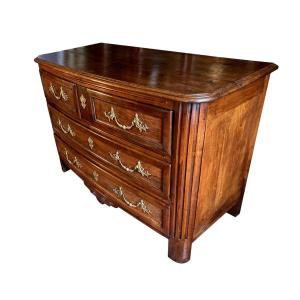 Regency Chest Of Drawers With Gilt Bronze Details – 18th Century – French Provincial Work