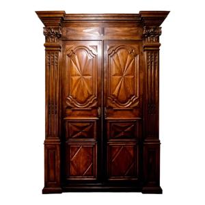 Late 18th Century Pilastered Entryway Wardrobe