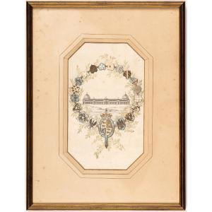 (weaving). Souvenir Of The London World's Fair, 1862. South Kensington