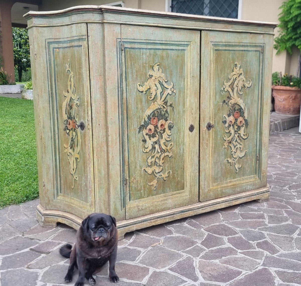 Credenza laccata veneziana del 700 – Un’eleganza senza tempo-photo-3