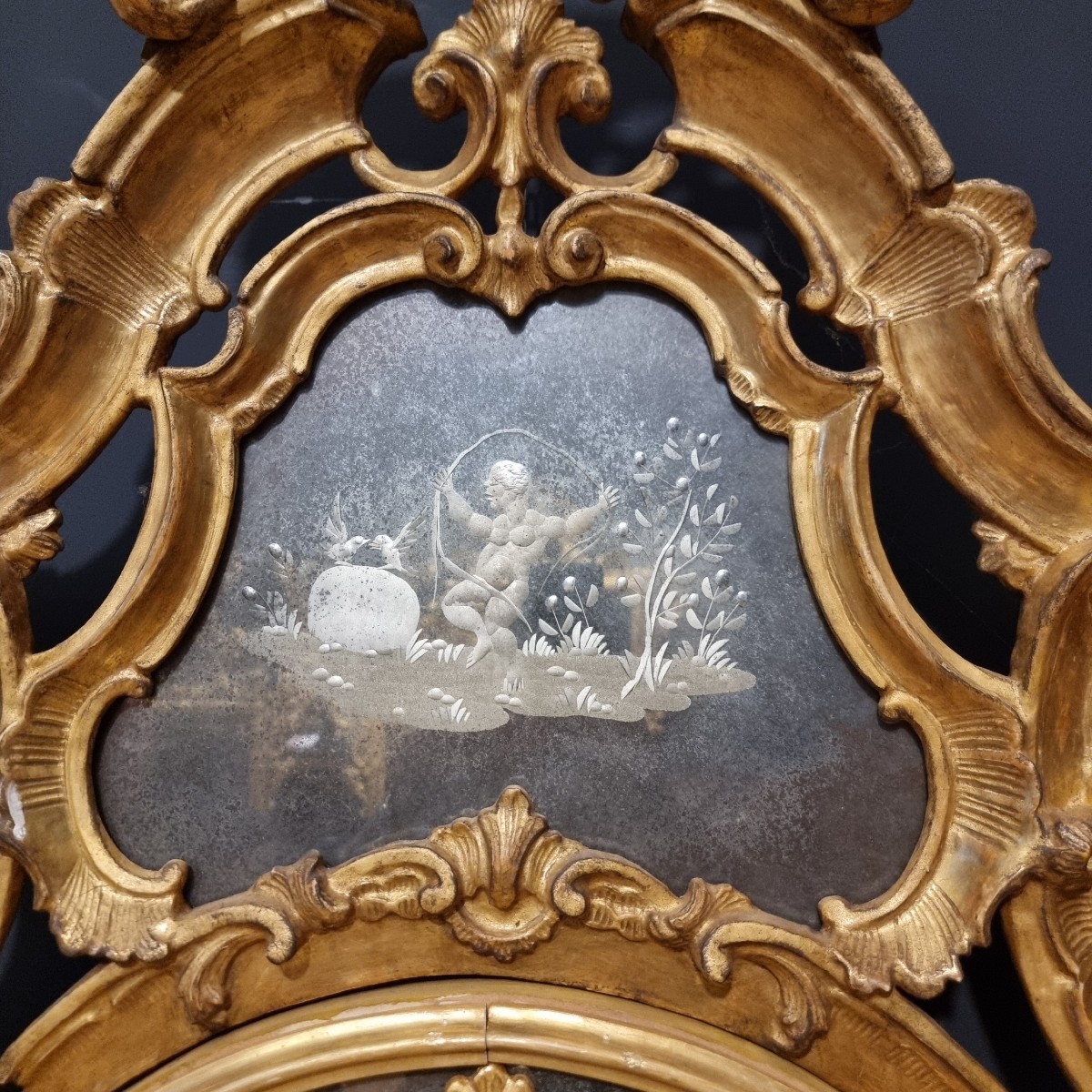 Coppia di Specchiere Veneziane del 1850 grande misura-photo-2