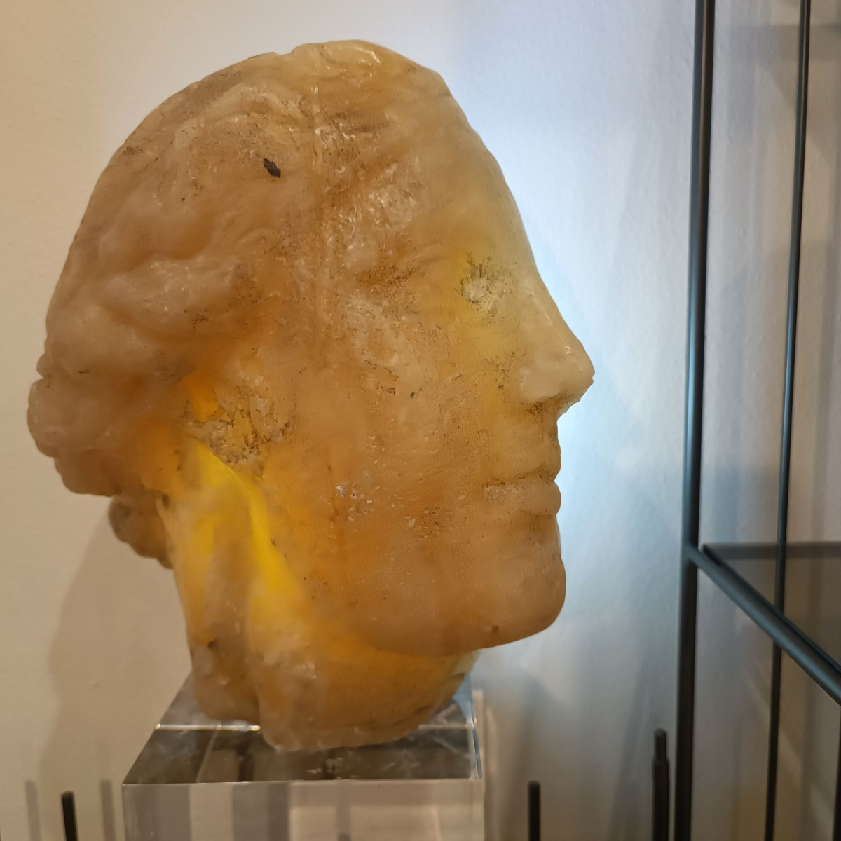 Scultura in cera “ Il volto”  di Alessandro La Motta-photo-3
