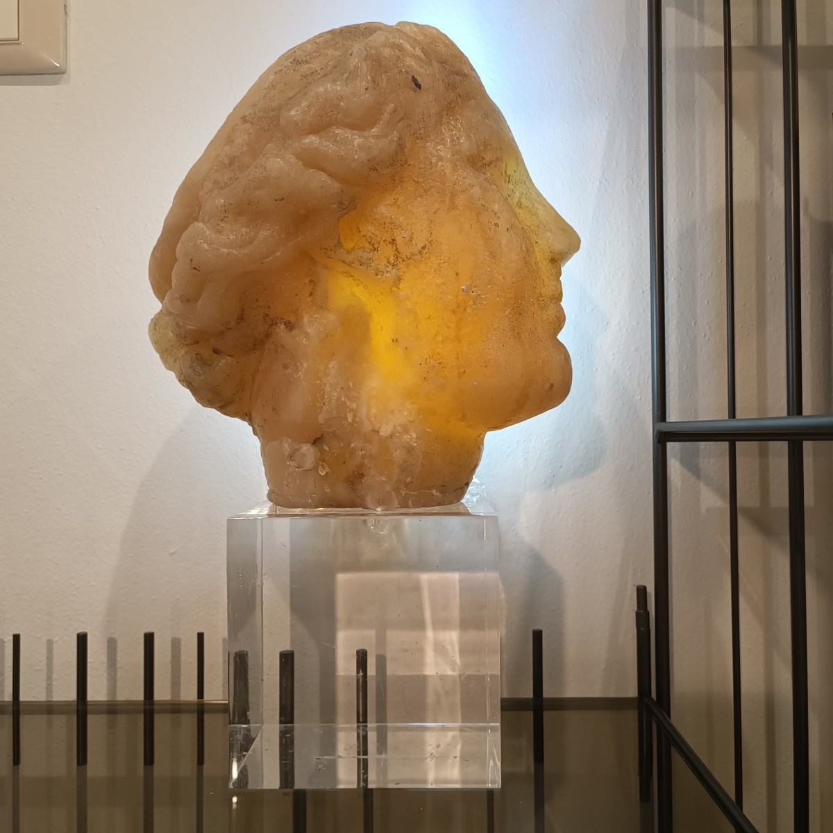 Scultura in cera “ Il volto”  di Alessandro La Motta
