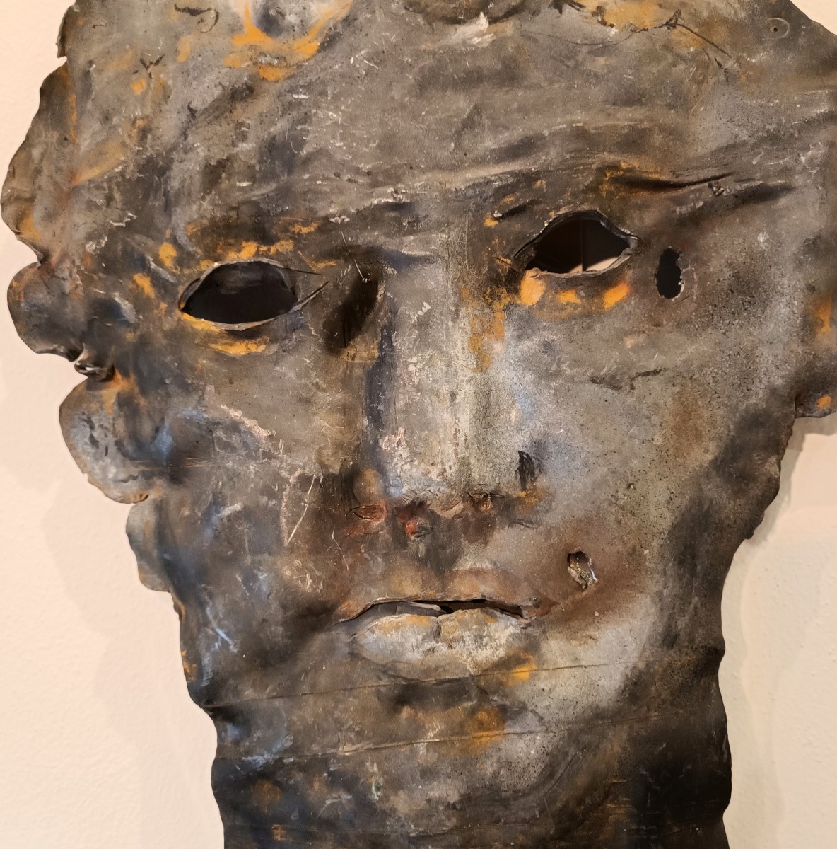 Scultura grottesca del 900 in metallo-photo-2
